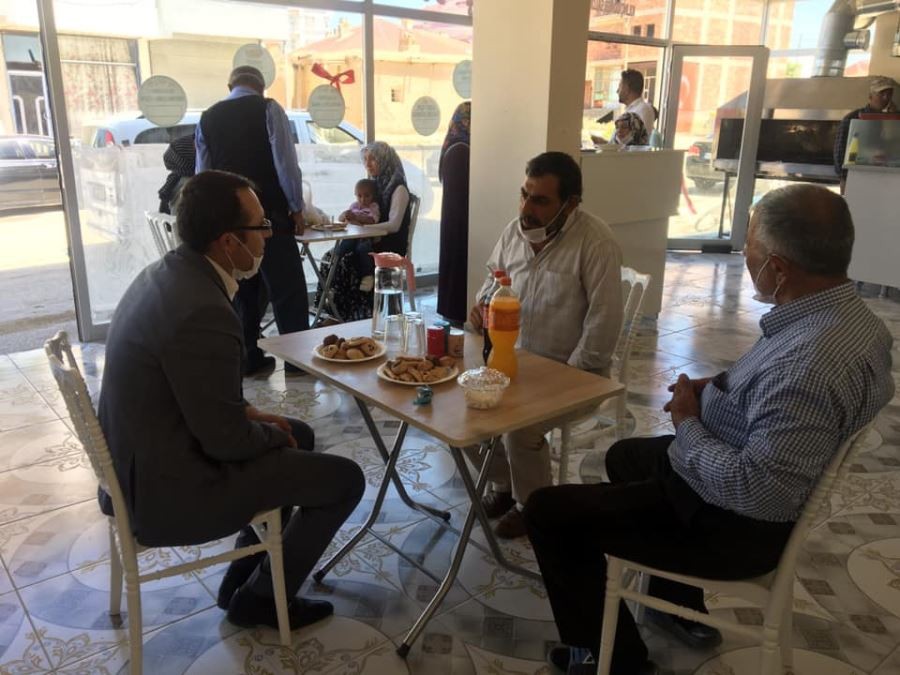 Akbulut, iş yeri açılışına katıldı