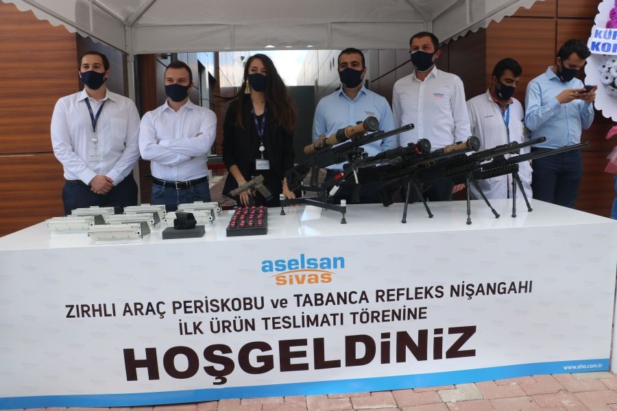 İlk üretim, yerli ve milli silah parçaları törenle teslim edildi