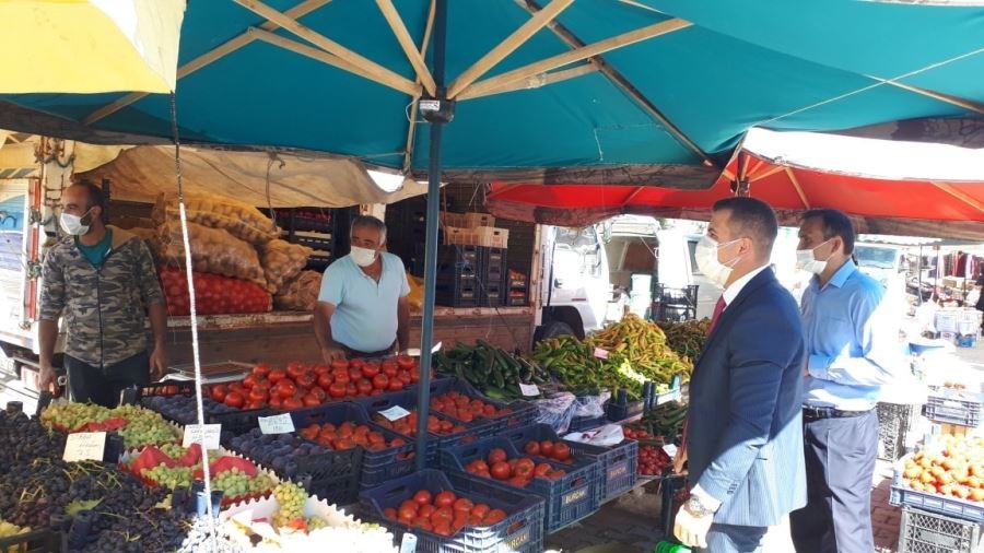 Kaymakam Meral esnafı uyardı