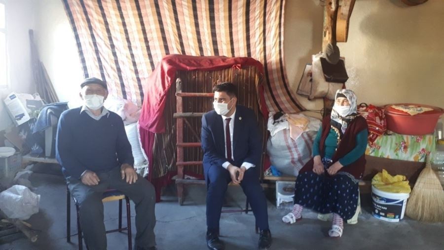 Kaymakam Seyman’dan  şehit ailelerine ziyaret