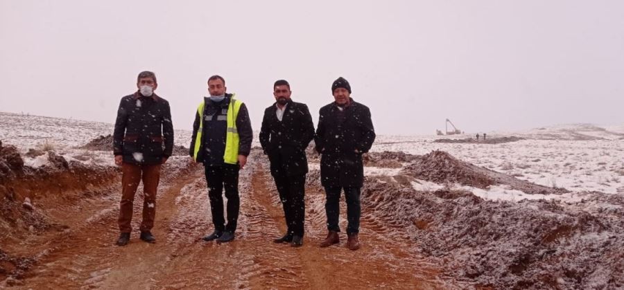 Çetindağ, sahada çalışan ÇEDAŞ ekiplerini ziyaret etti