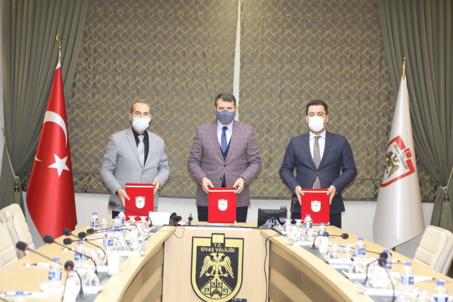 Milli Eğitim Müdürlüğü ve Cumhuriyet Üniversitesi arasında iş birliği -Sivas Valiliği himayelerinde, Sivas Cumhuriyet Üniversitesi ve İl Milli Eğitim Müdürlüğü arasında 