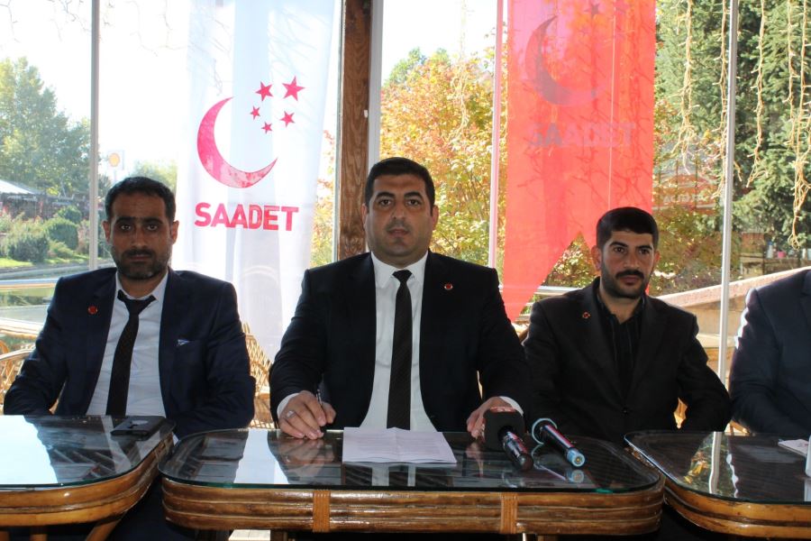 Saadet teşkilatı gazetecilerle buluştu 