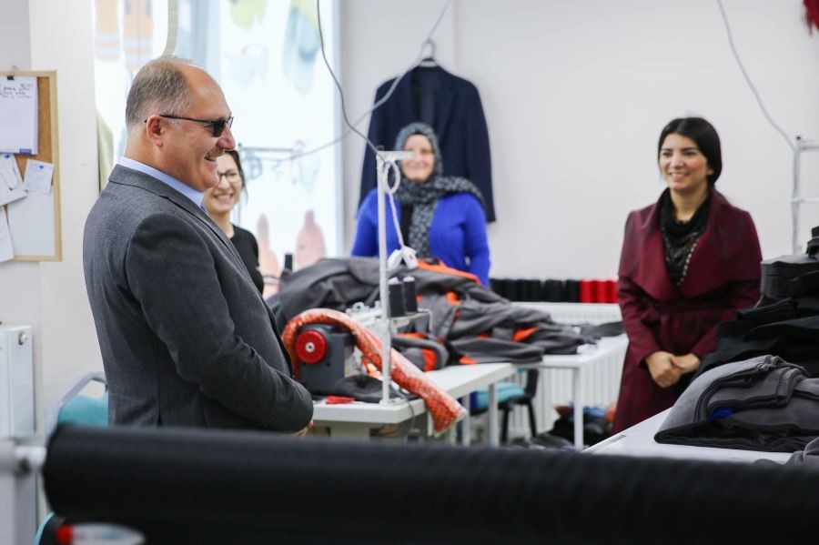 Bilgin, esnafların taleplerini dinledi
