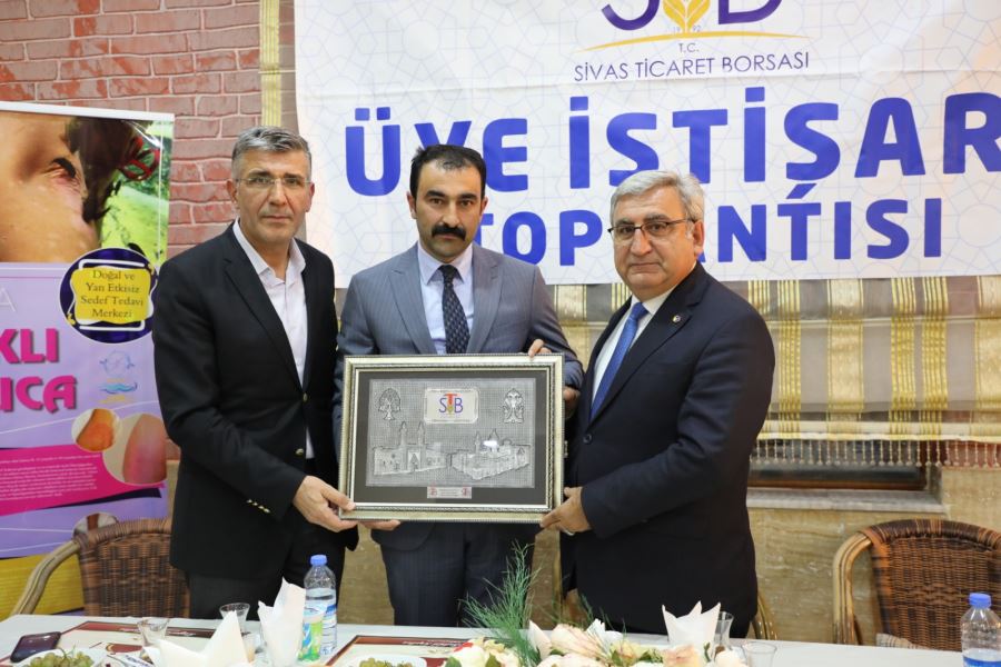 BORSA MECLİS ÜYELERİ KANGAL’DA İSTİŞARE TOPLANTISI DÜZENLEDİ