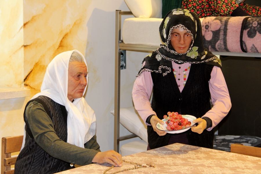 SANAYİ MEKTEBİNE  ZİYARETÇİ AKINI