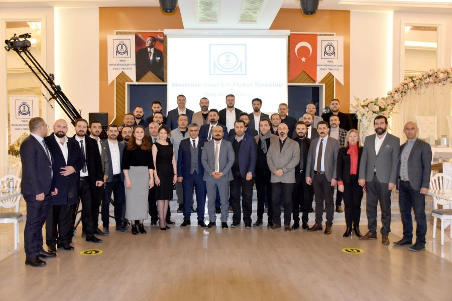 MÜHENDİSLER ONURLANDIRILDI