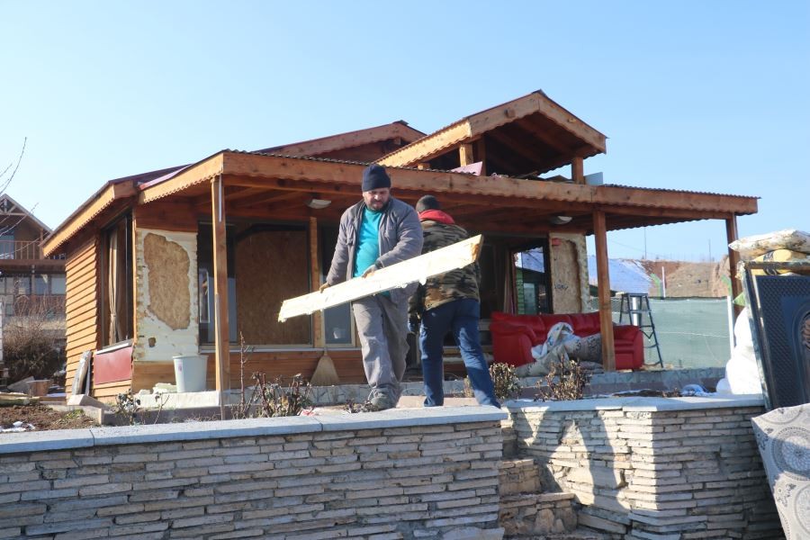 Başkan Bilgin uyarmıştı, yıkımlar başladı