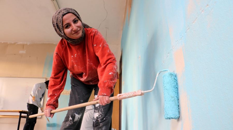 Onlarca öğrenci bir araya geldi, yaptıkları ile takdir topladı