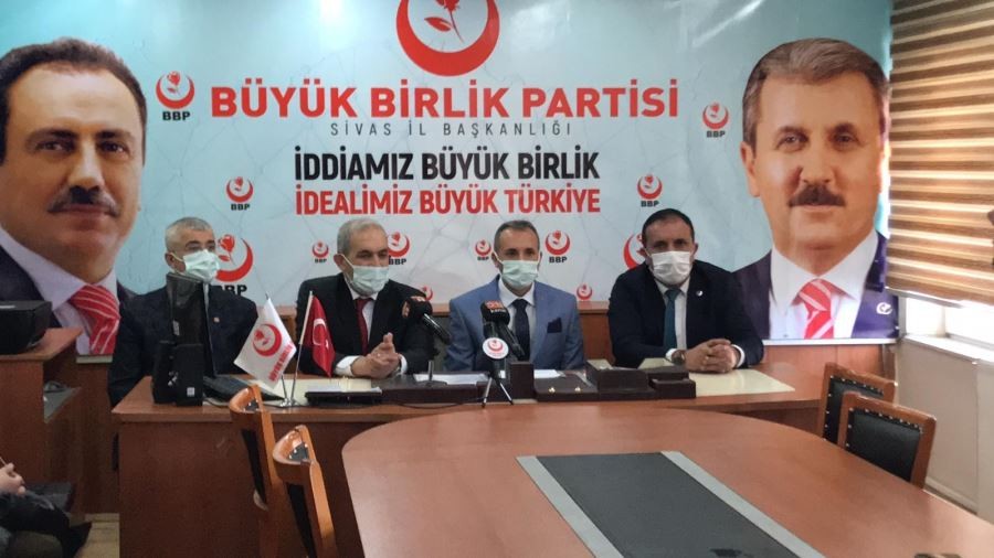  BBP Merkez ilçe başkanlığına atanan Pınarlı görevine başladı