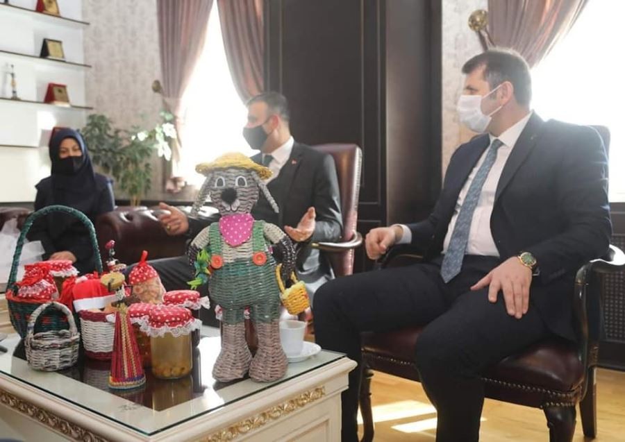El emeği ürünler tanıtıldı