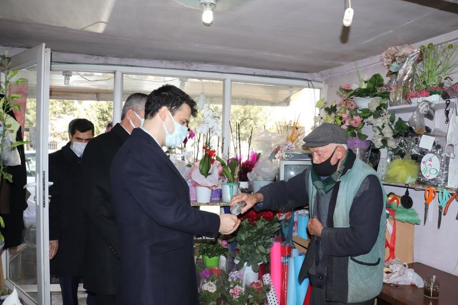 Kaymakam Sarı’dan esnaflara  ziyaret