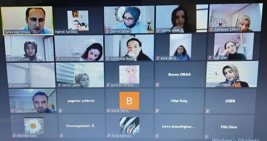 SCÜ erken okuryazarlık ve gelişimi için online söyleşi düzenledi