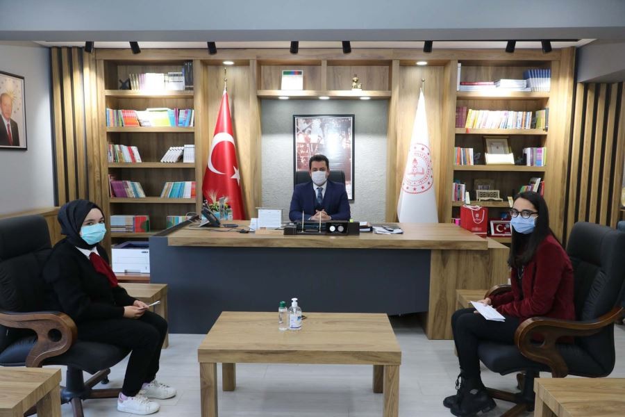 Öğrencilerden Savaşçı’ya ziyaret