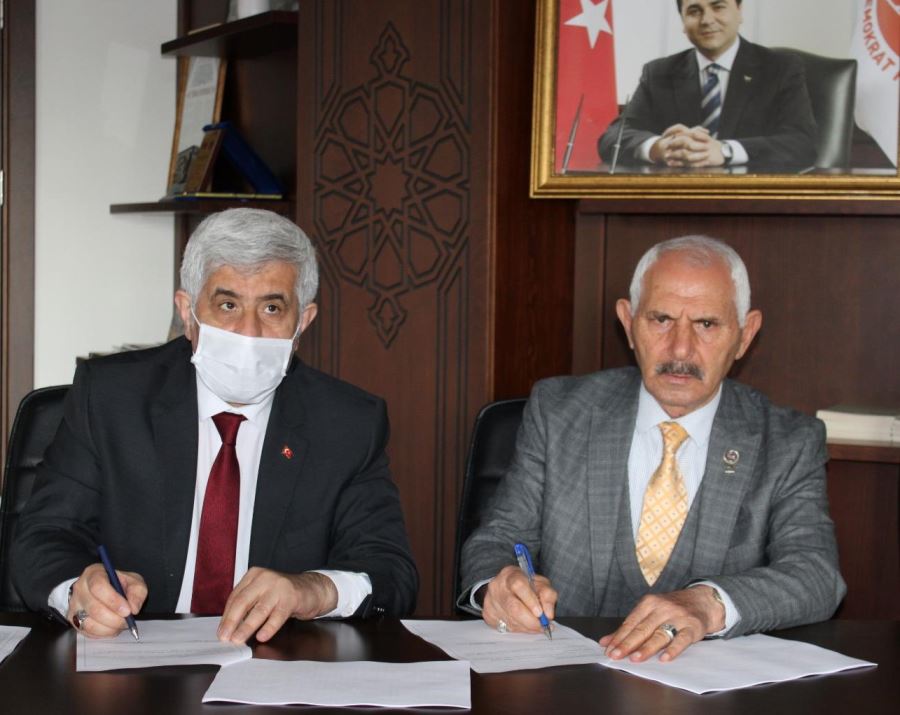 Sözleşme imza ile taçlandı
