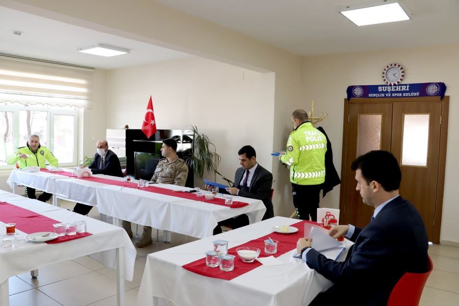 Trafik Komisyonu toplantısı yapıldı