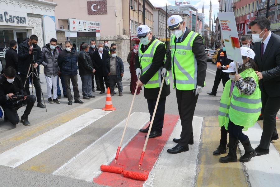 Sivas’ta yaya geçitlerine kırmızıçizgiler çekildi