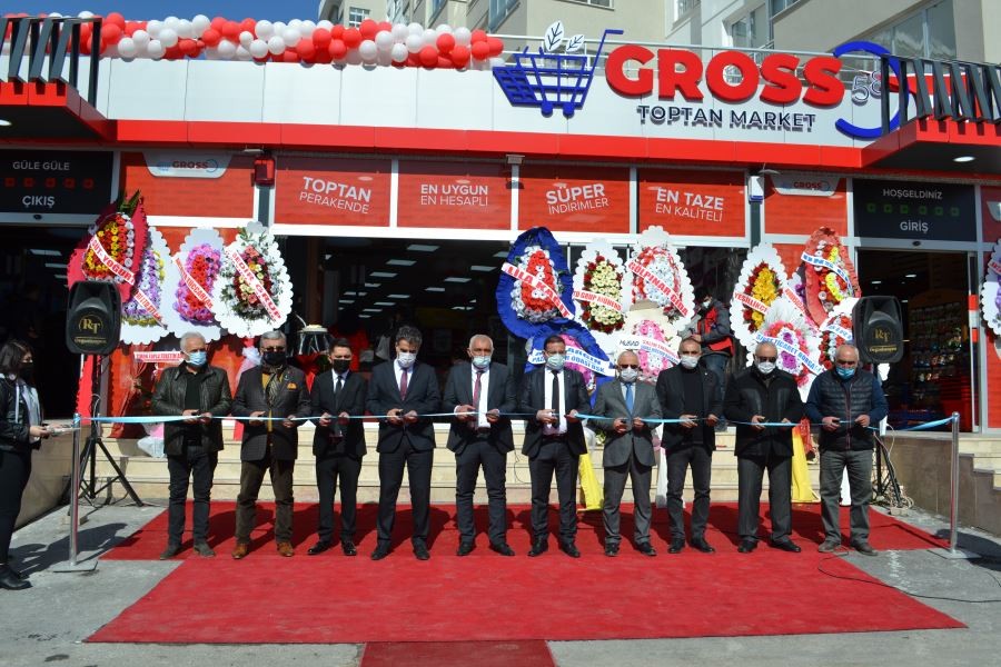 GROSS 58 TOPTAN MARKET EĞRİKÖPRÜ’DE AÇILDI