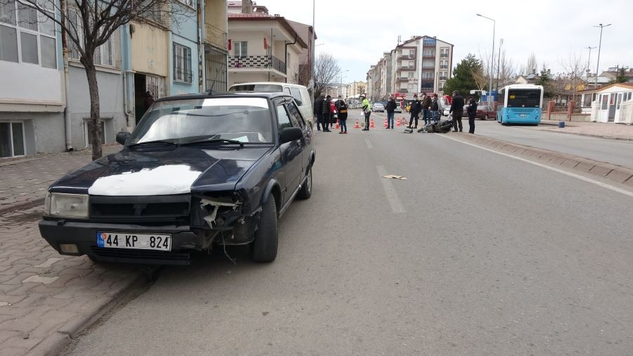 Sivas’ta trafik kazası: 1 yaralı