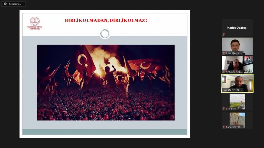 DÖGEP online  gerçekleştirildi