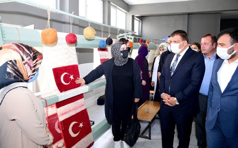 Malatya Pütürge’de girişimci kadınlara ziyaret