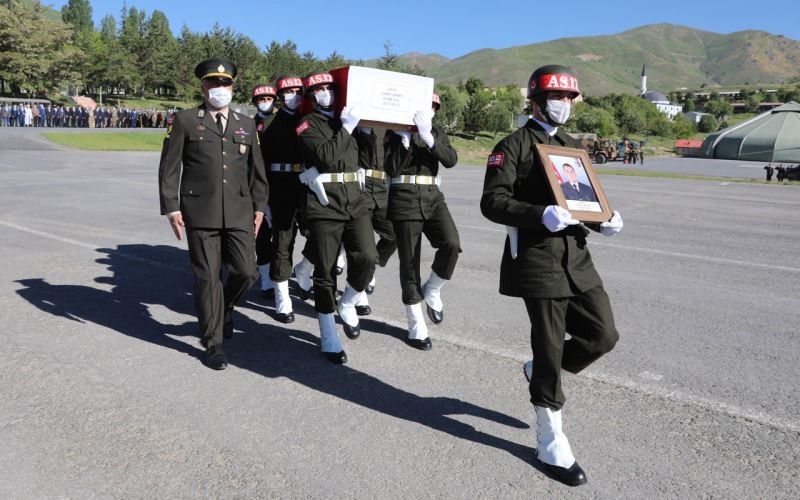 Pençe-Yıldırım Harekatı şehidi Samet Şeker, Samsun’a uğurlandı