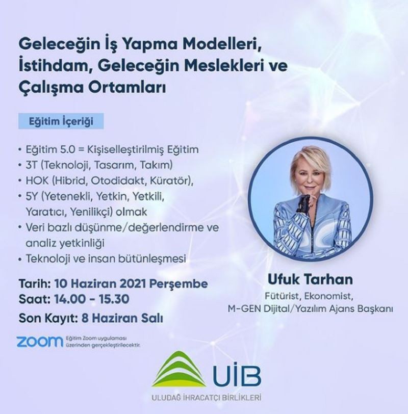 UİB’in konuğu Ufuk Tarhan