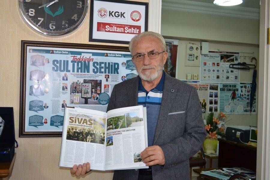KGK’nın dergisinde Sivas geniş yer buldu 