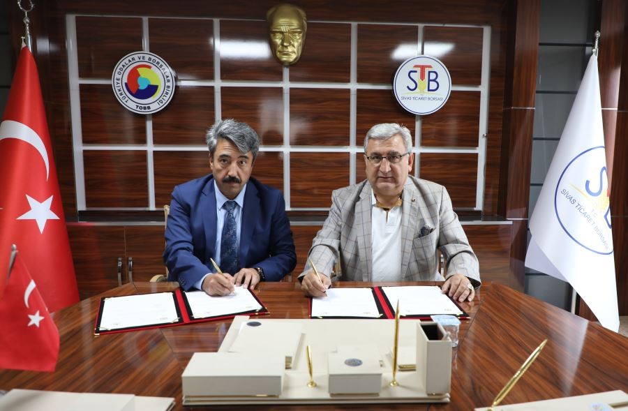 SİVAS TİCARET BORSASI İLE TURİZM FAKÜLTESİ ARASINDA PROTOKOL İMZALANDI