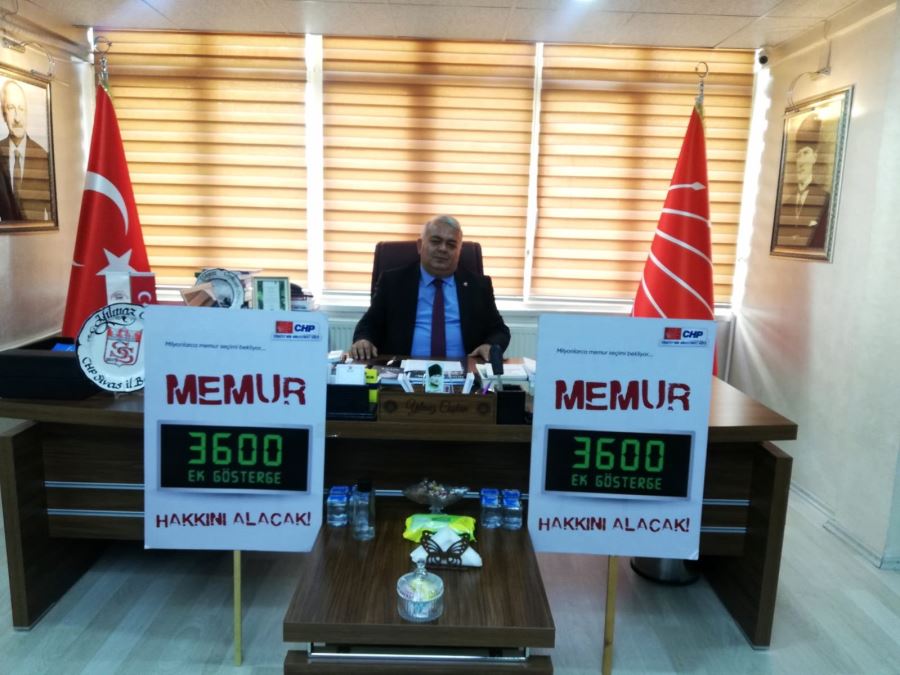 3600 EK GÖSTERGE İÇİN MİLYONLARCA MEMUR CHP İKTİDARINI BEKLİYOR
