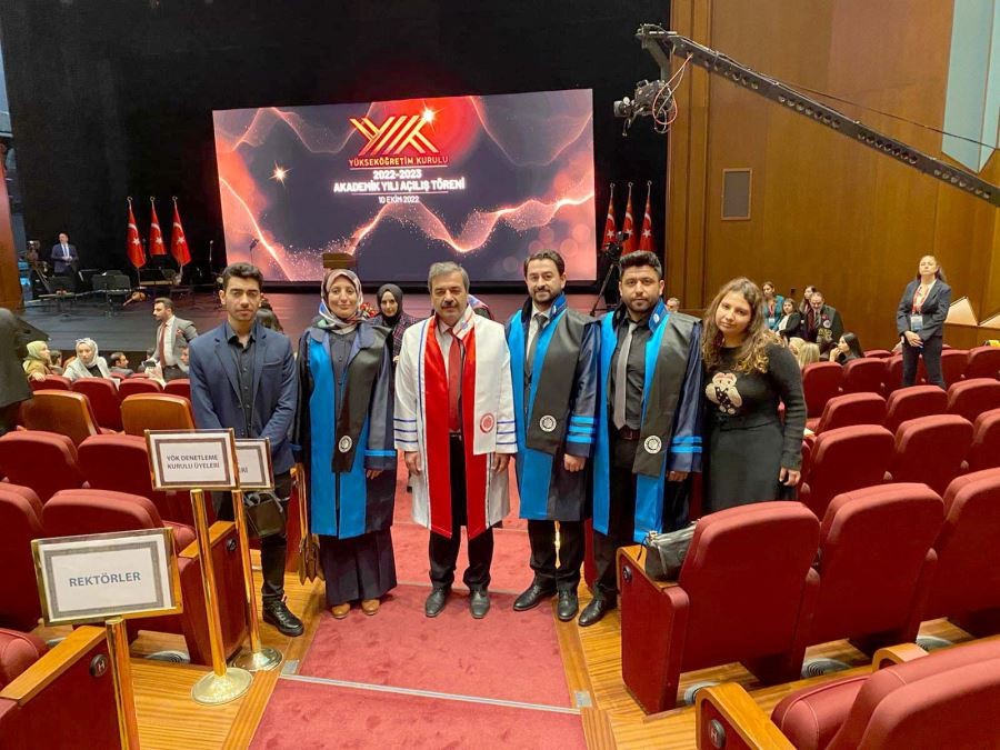 Rektör Kul, açılış törenine katıldı