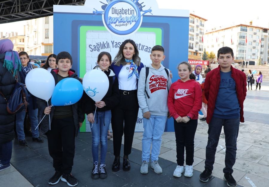 Diyabete dikkat çektiler