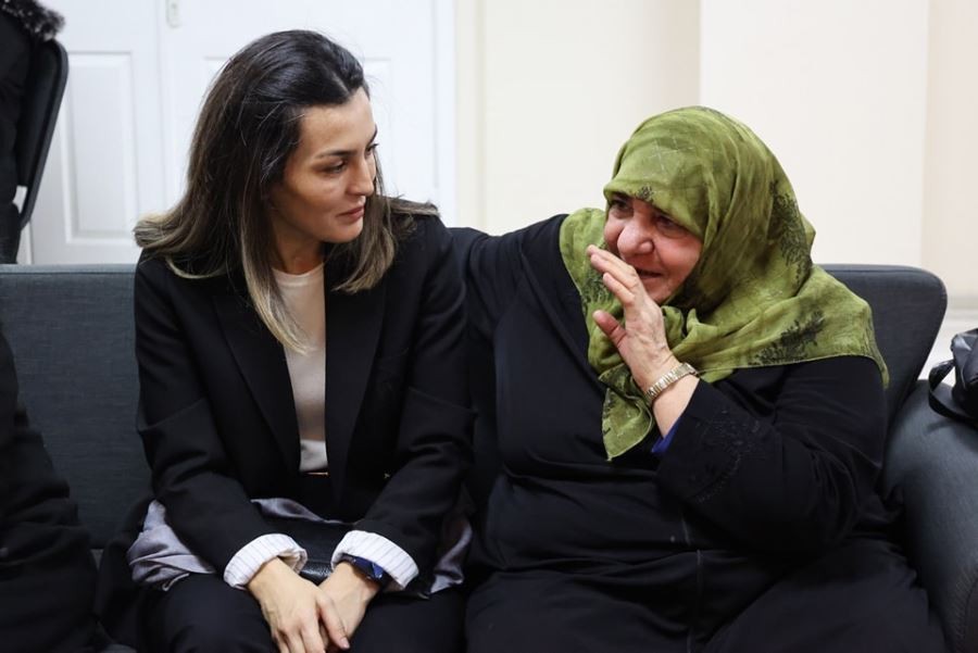 Şehit aileleriyle   yakından ilgilendiler