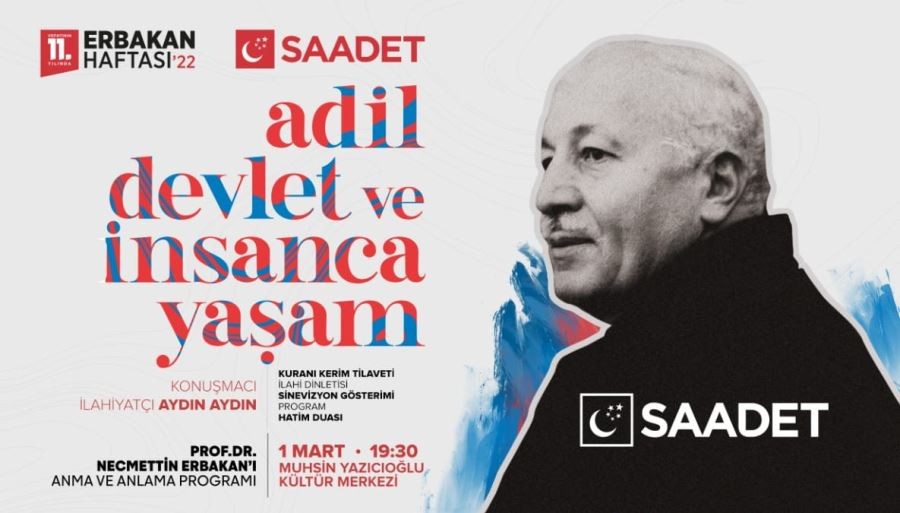 Erbakan Hoca  yarın anılacak