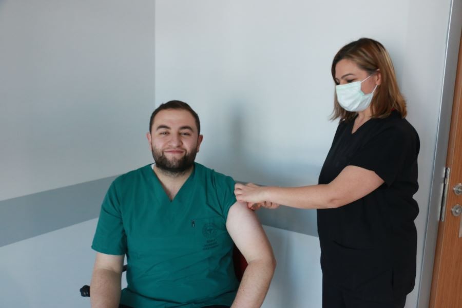 Sakarya, Turkovac  aşısı yaptırdı
