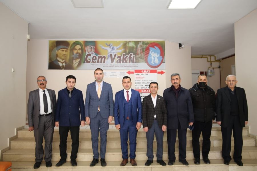 Algın’dan Cem Vakfı’na ziyaret