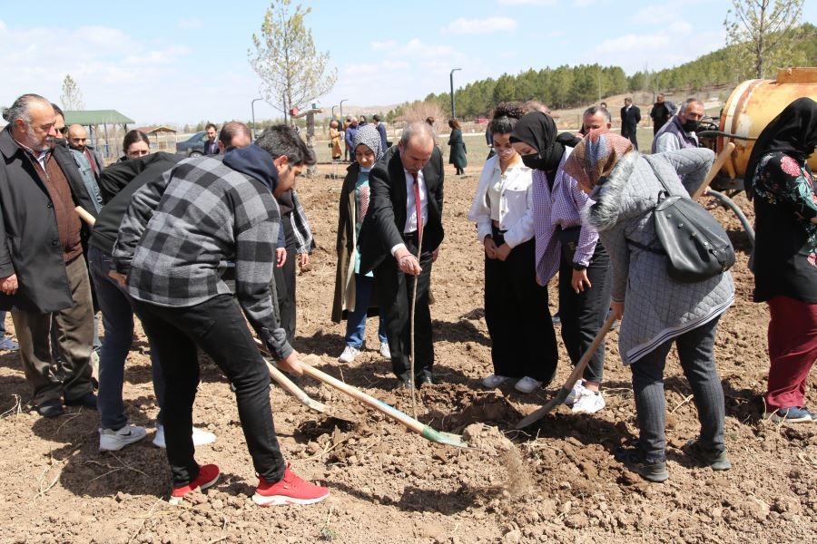 Hasbahçe Göleti’ne 300 fidan