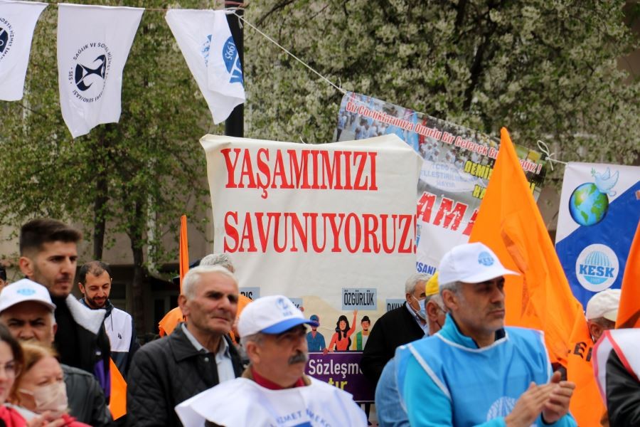 Sivas’ta 1 Mayıs kutlamaları
