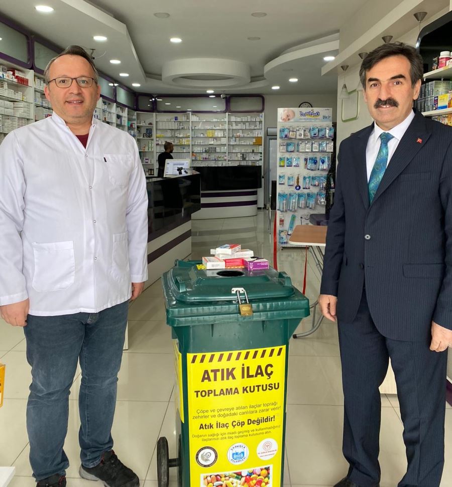 Bu proje ile atık ilaçlar çöpe gitmeyecek 