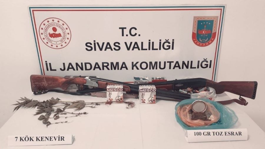 4 yıldır aranıyordu, Şarkışla’da yakayı ele verdi