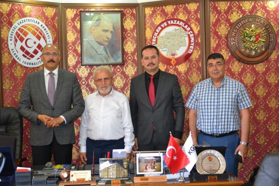 Başkal’dan gazetemize ziyaret