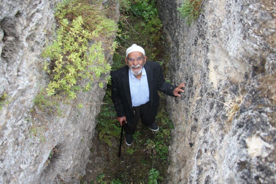Ferhat gibi dağları deldi, 70 yıl sonra gidip eserini yeniden gördü