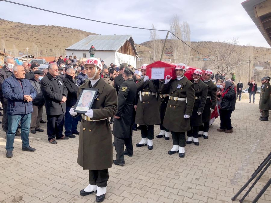 Kıbrıs gazisine  son görev 