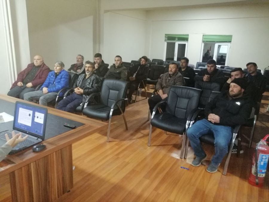 Avcı eğitimi kursu gerçekleştirildi