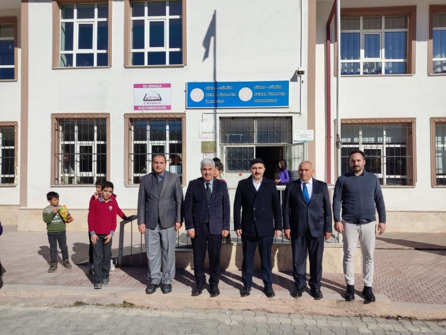 Kaymakam Yazıcı’dan okul ziyaretleri 