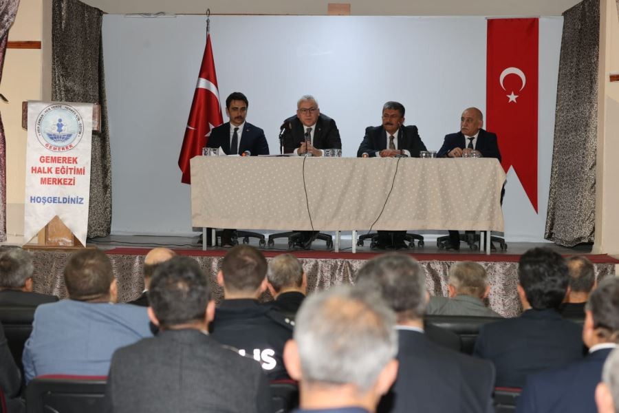 Gemerek’i yatırım üssü yapacağız 