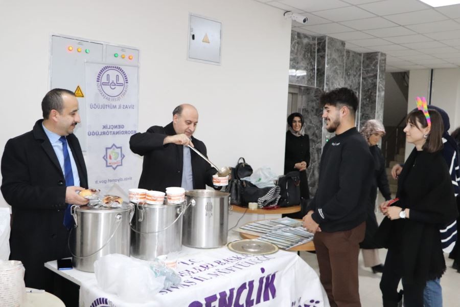 Müftülükten   çorba ikramı 