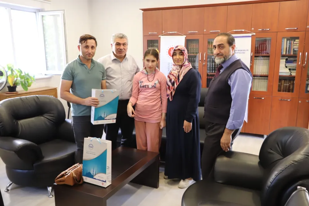 Çiltaş, 40 hadis ezberleyerek il birincisi oldu