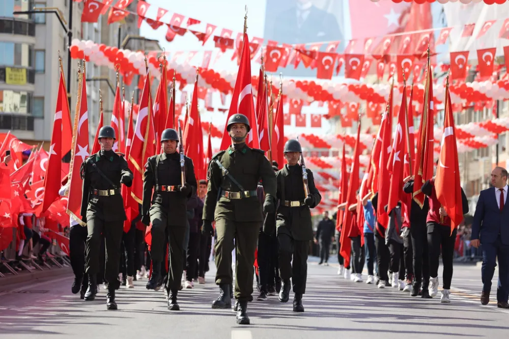 Sivaslıların Cumhuriyet coşkusu 