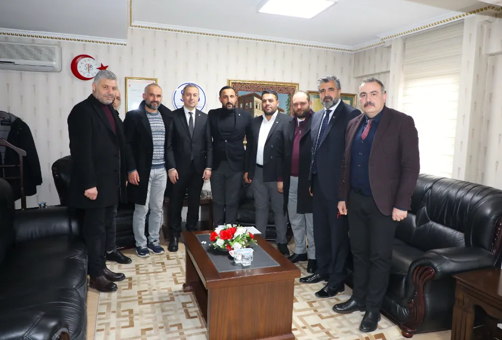 BBP BELEDİYE BAŞKAN ADAY ADAYI DR. ADEM UZUN TİCARET BORSASINI ZİYARET ETTİ.